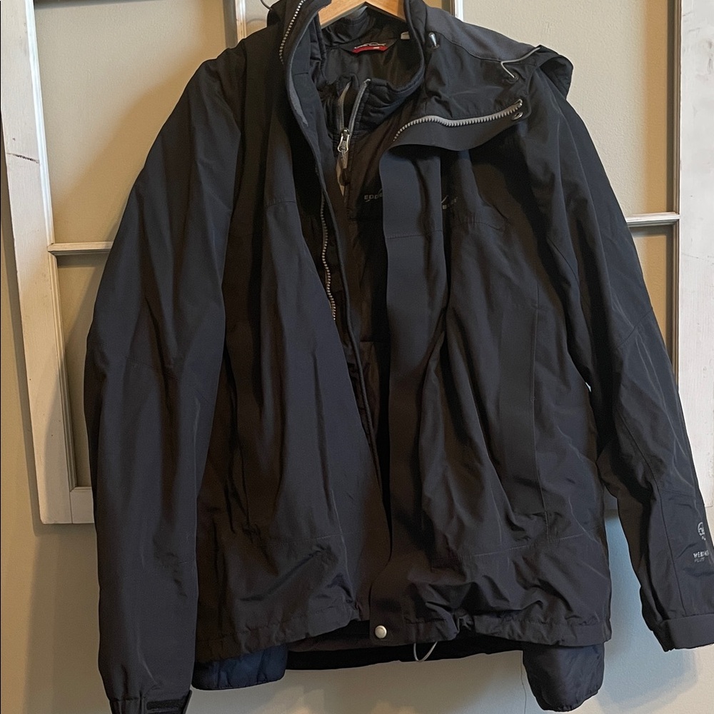Eddie Bauer Men's Dark Gray Performance Jacket